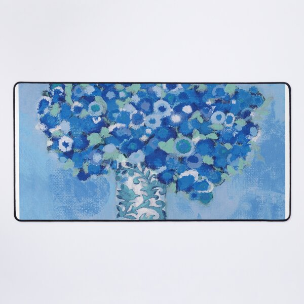 Item preview, Loosely Painted Blue flowers in a Vase designed and sold by Steve Haskamp.