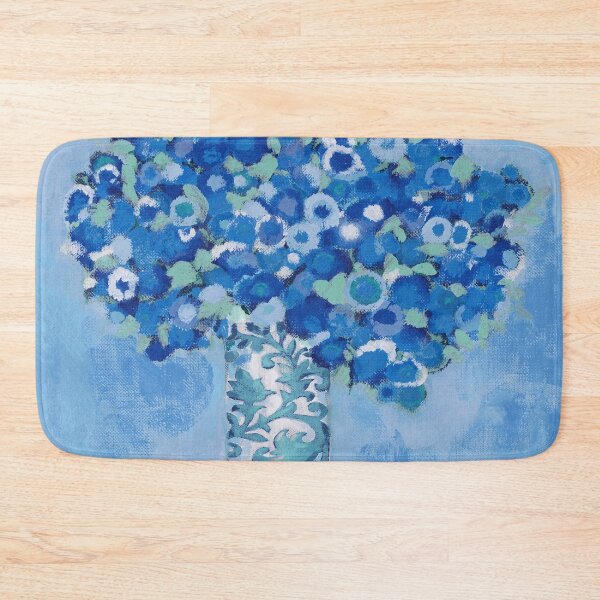 Item preview, Loosely Painted Blue flowers in a Vase designed and sold by Steve Haskamp.