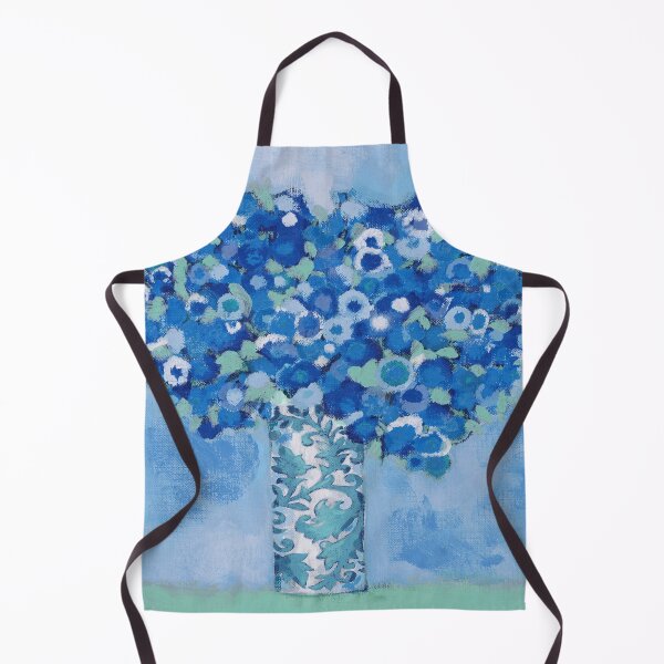 Item preview, Loosely Painted Blue flowers in a Vase designed and sold by Steve Haskamp.