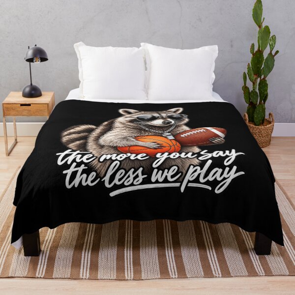 Item preview, The More You Pay The Less We Play Funny Raccoon Football Referee Sports Humor designed and sold by 76Valeria.