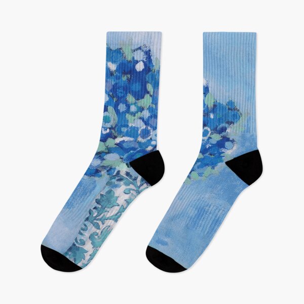 Item preview, Loosely Painted Blue flowers in a Vase designed and sold by Steve Haskamp.
