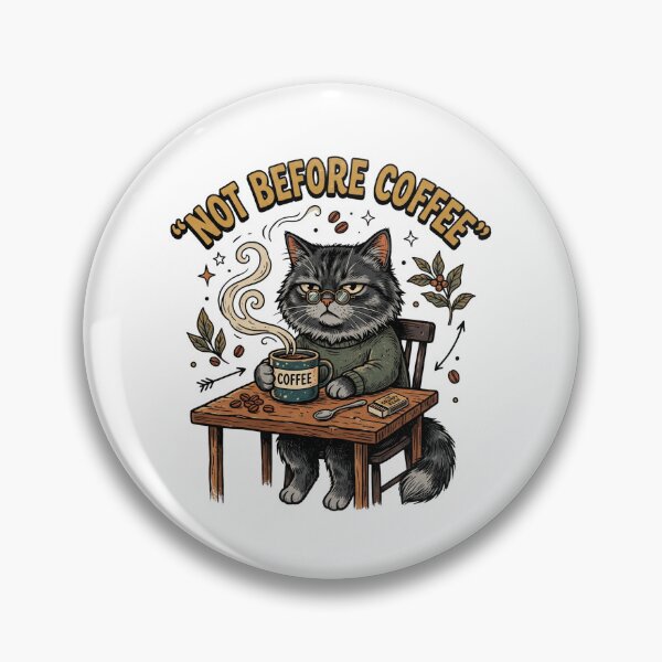Artikelvorschau, Nicht vor dem Kaffee – Lustiges Design für Kaffeeliebhaber entworfen und verkauft von TeeStyle.mr.