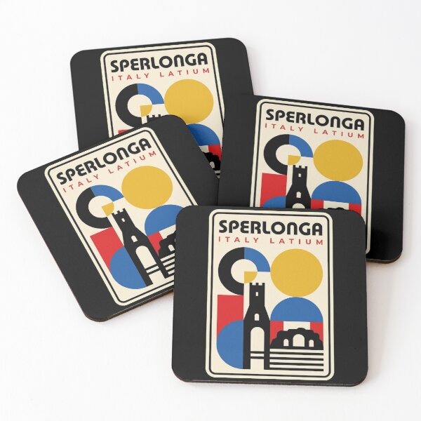 Item preview, Retro Sperlonga Bauhaus Geometric Skyline designed and sold by k3rstman1.