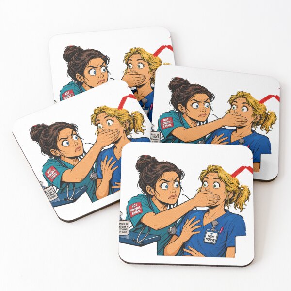 Item preview, Funny Night Shift Nurse Meme designed and sold by BestCoolStuff.