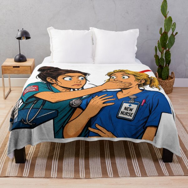 Item preview, Funny Night Shift Nurse Meme designed and sold by BestCoolStuff.