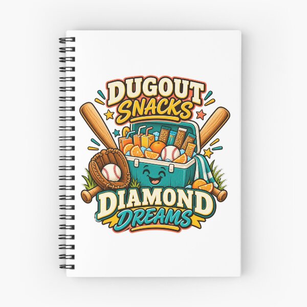 Item preview, Dugout Snacks Diamond Dreams Baseball Family Art designed and sold by CheerfulNest.