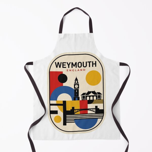 Item preview, Retro Weymouth Bauhaus Geometric Skyline designed and sold by k3rstman1.