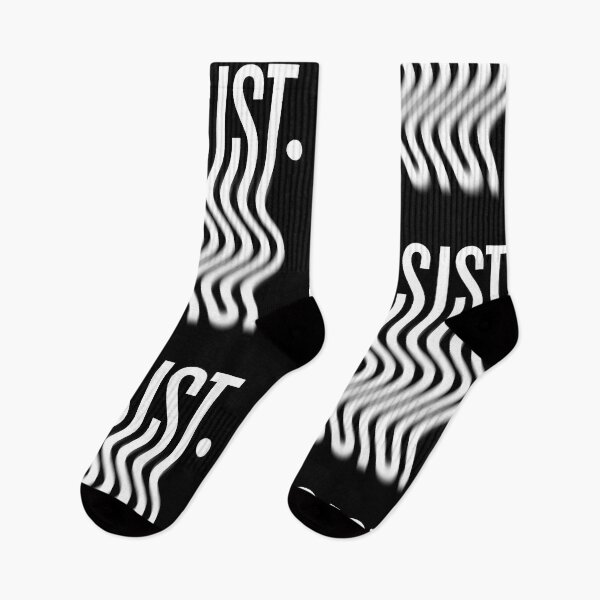Item preview, Resist Liquid Wavy Typography Minimalist Optical Illusion designed and sold by iconiicc.