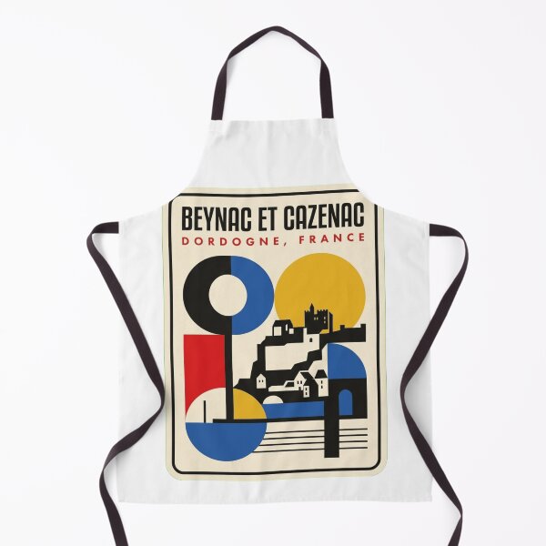 Item preview, Retro Beynac Et Cazenac Bauhaus Geometric Skyline designed and sold by k3rstman1.