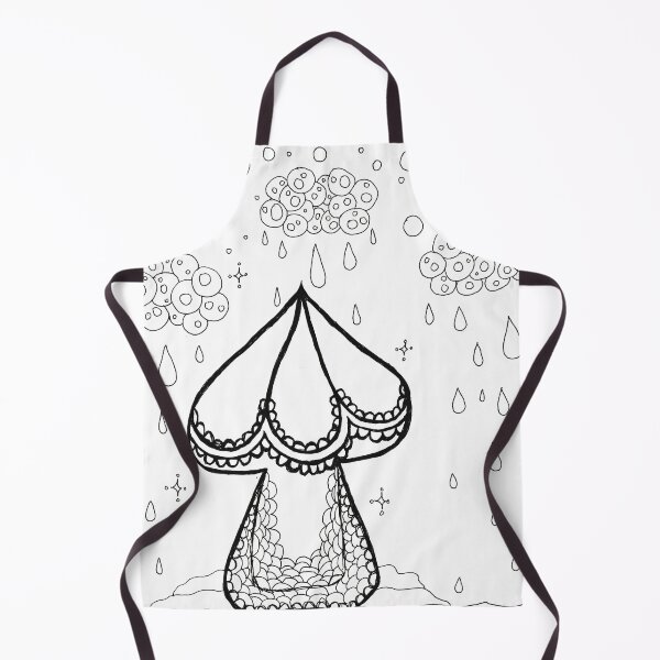 Item preview, Mushroom in the rain designed and sold by Selene-Designs.