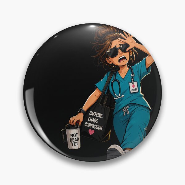 Item preview, Funny Night Shift Nurse Memes designed and sold by BestCoolStuff.