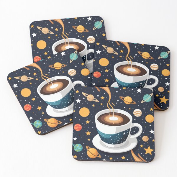 Item preview, Coffee Cup Character Galaxy Space Style – Coffee lover gift designed and sold by michallechowicz.
