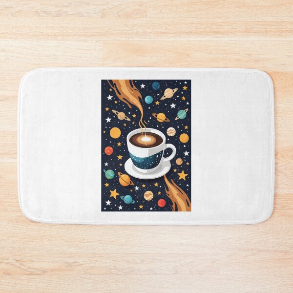 Item preview, Coffee Cup Character Galaxy Space Style – Coffee lover gift designed and sold by michallechowicz.