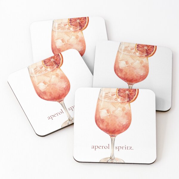 Artikelvorschau, Ästhetische Aperol Spritz Cocktailkunst entworfen und verkauft von UnripeAlmond.