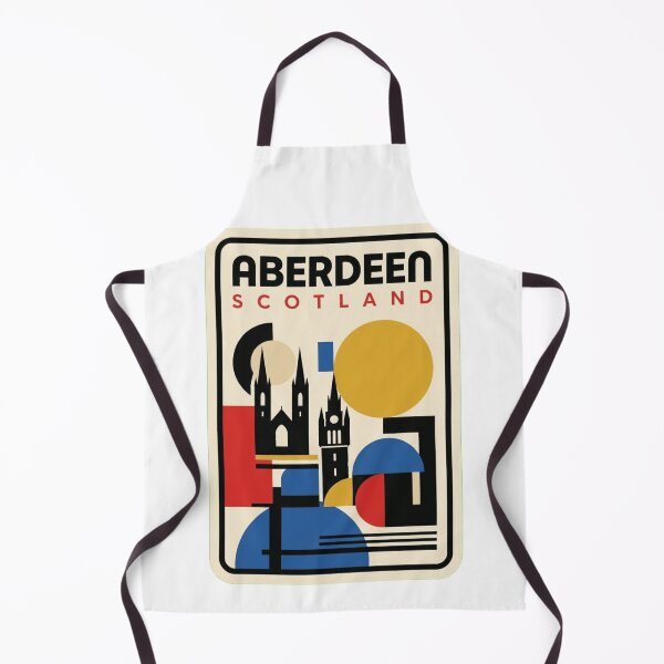 Item preview, Retro Aberdeen Bauhaus Geometric Skyline designed and sold by k3rstman1.