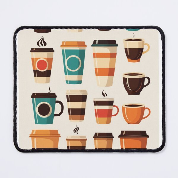 Item preview, Coffee Cup Character Vintage 70s Style – Coffee lover gift designed and sold by michallechowicz.