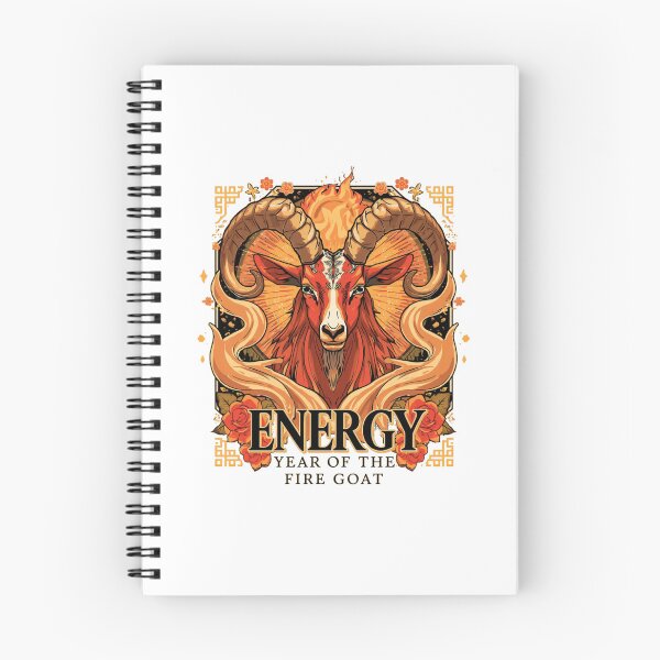 Item preview, 2027 Fire Goat Zodiac Emblem Design designed and sold by EmpoweredEchoesSpirit.