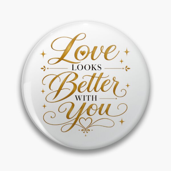 Item preview, Love Looks Better With You Romantic Couple Gift  designed and sold by AbsheerDesign.