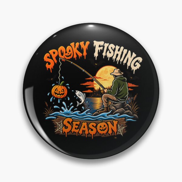Item preview, Spooky fishing season designed and sold by Konvero.