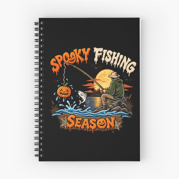 Item preview, Spooky fishing season designed and sold by Konvero.