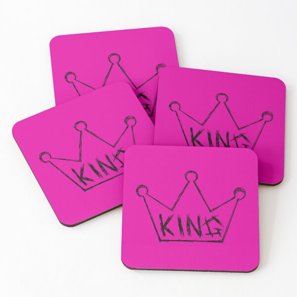 Item preview, King (Pink Background) designed and sold by IKDG.