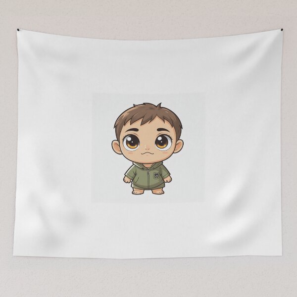Item preview, Masked Runner Character Chibi Style – Action runner gift designed and sold by michallechowicz.