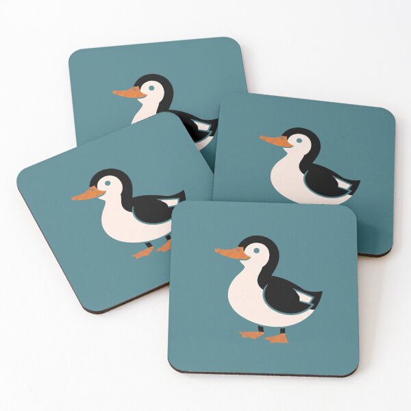 Item preview, Original Teal Duck Mascot designed and sold by InfiniEmotion.