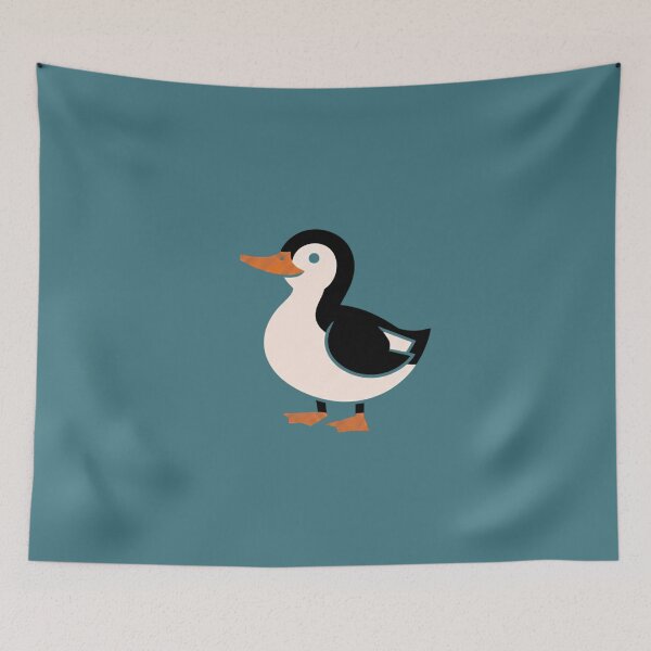 Item preview, Original Teal Duck Mascot designed and sold by InfiniEmotion.