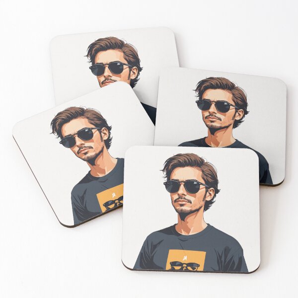Item preview, Masked Runner Character Cool Sunglasses Look – Action runner gift designed and sold by michallechowicz.