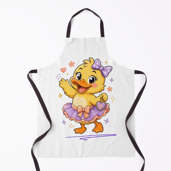 Item preview, Cute Duckling Ballerina Illustration designed and sold by InfiniEmotion.