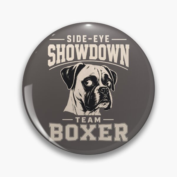 Item preview, Side-Eye Showdown -Team Boxer T-Shirt/Funny Boxer Dog Gift/Judgement Night Dog Humour  designed and sold by Halejo68.
