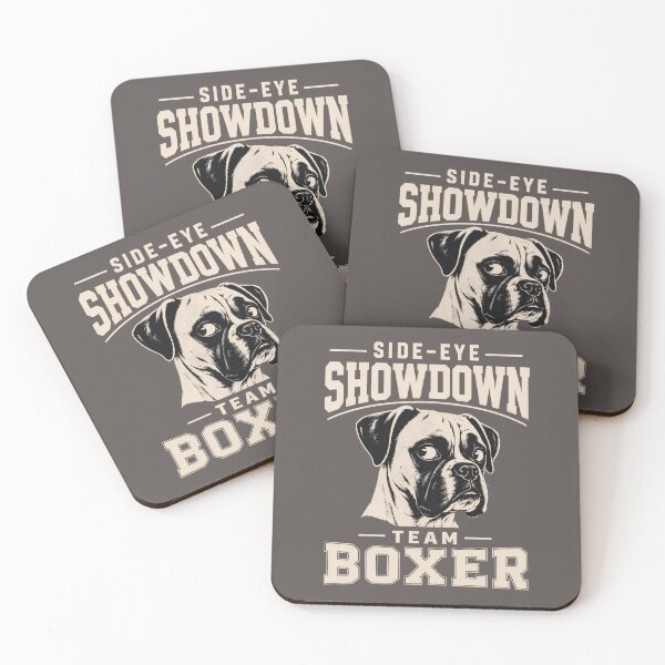 Item preview, Side-Eye Showdown -Team Boxer T-Shirt/Funny Boxer Dog Gift/Judgement Night Dog Humour  designed and sold by Halejo68.