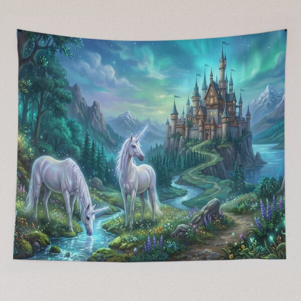 Item preview, magical unicorns designed and sold by cutegiftcore.