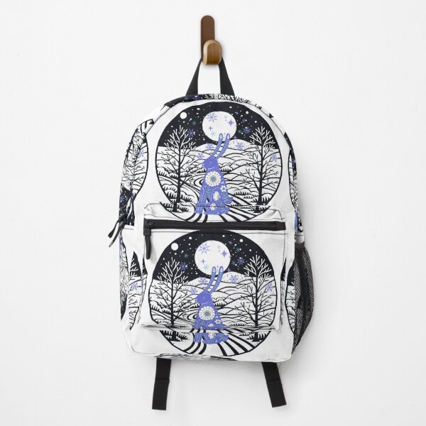 Item preview, Zen rabbit in the silence of snow designed and sold by 247DesignStudio.
