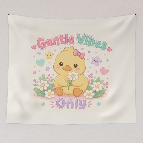Item preview, Gentle Vibes Only designed and sold by QuixoticDigital.