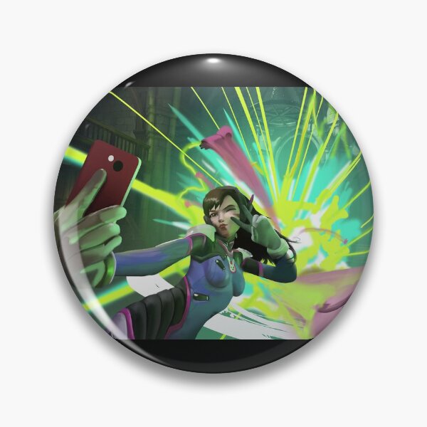 Item preview, DVA Bomb Selfie Overwatch designed and sold by cinlali.