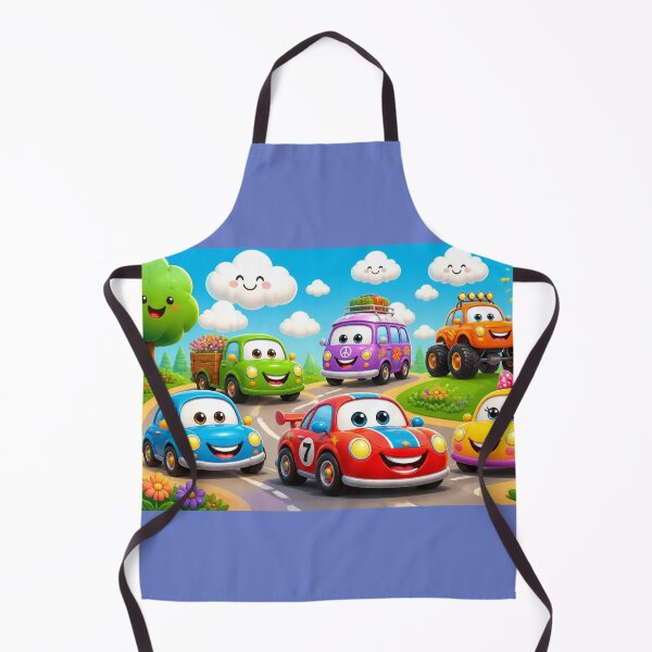 Item preview, Toy Car Friends on a Sunny Day designed and sold by LAURELYDESIGNS.