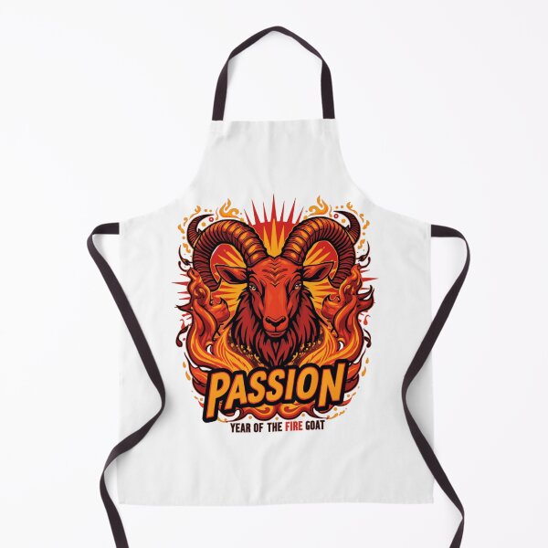 Item preview, 2027 Fire Goat Passion Emblem Design designed and sold by EmpoweredEchoesSpirit.