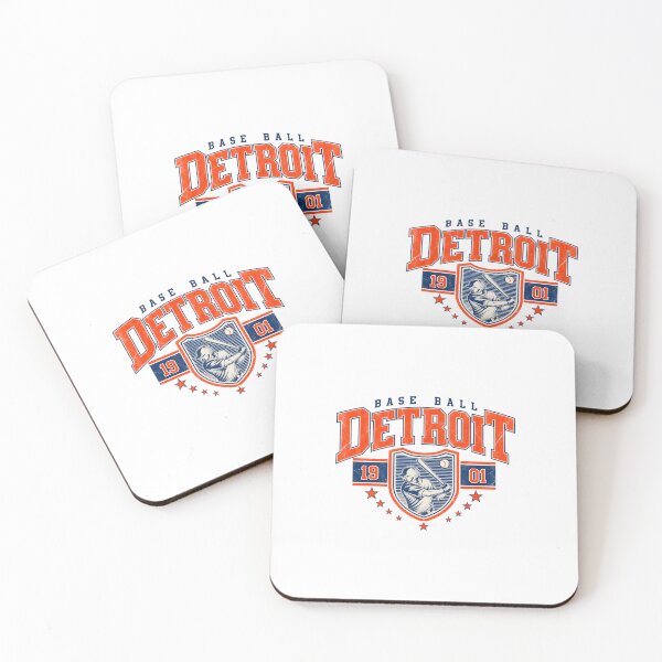 Item preview, Detroit Baseball 1901 Vintage Shield Batter Logo Design designed and sold by slmfams.