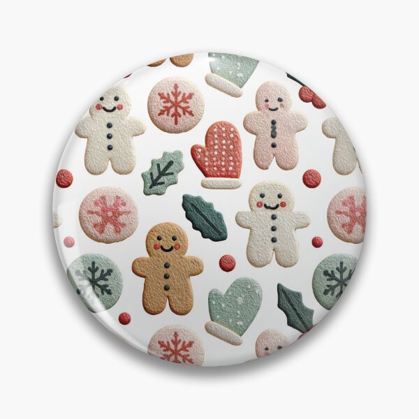 Item preview, Cozy Gingerbread and Holiday Cookie Pattern designed and sold by colorful-white.