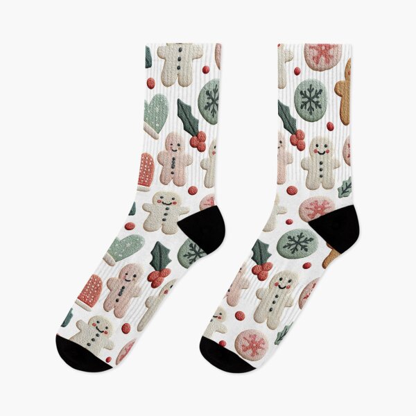 Item preview, Cozy Gingerbread and Holiday Cookie Pattern designed and sold by colorful-white.