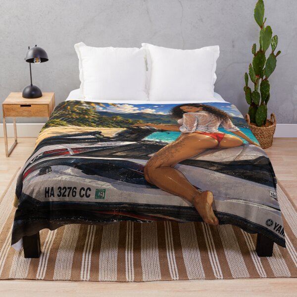 Item preview, Tropical Sunset | Anime Beach Girl Summer Art designed and sold by TedKentPhoto.