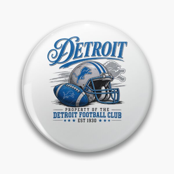 Item preview, Detroit Lions Helmet Football Property of Detroit Football Club designed and sold by slmfams.