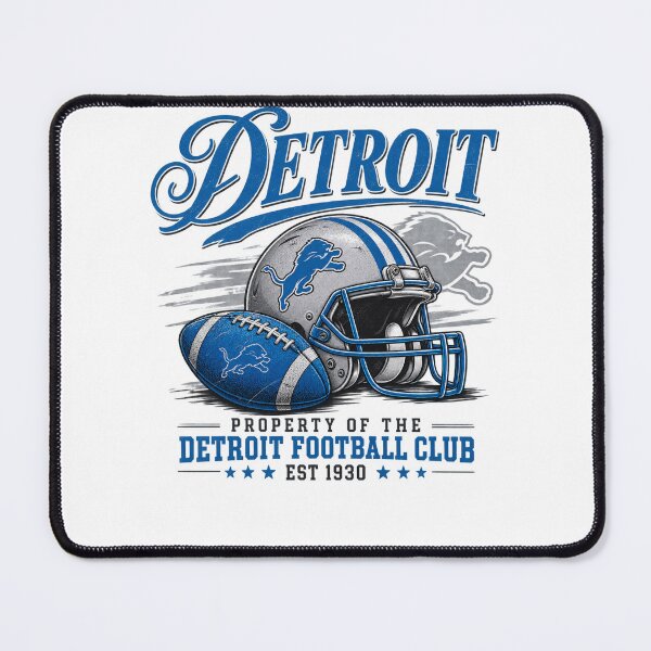 Item preview, Detroit Lions Helmet Football Property of Detroit Football Club designed and sold by slmfams.