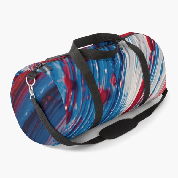 Item preview, Patriotic Brushstroke Texture Abstract Oil Paint designed and sold by Harmonic_Layers.