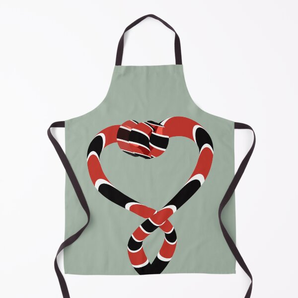 Item preview, Coral Snake Heart Knot Minimalist Graphic Art designed and sold by MAMA.art.Rio <Marsailhe_Milward>.