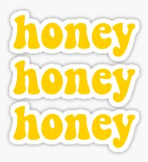 Honig Honig Honig gelb Sticker