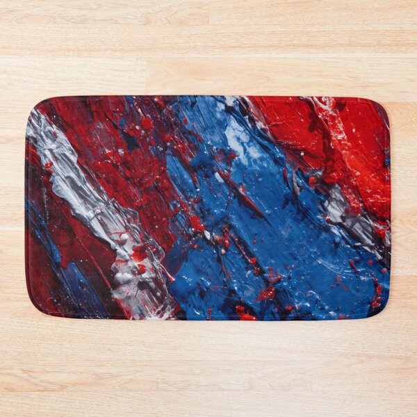 Item preview, Red White and Blue Impasto Oil Paint Macro designed and sold by Harmonic_Layers.