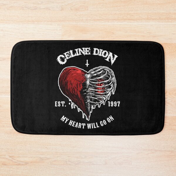 Item preview, Celine Dion My Heart Will Go On Gothic Skeleton Heart designed and sold by iconiicc.