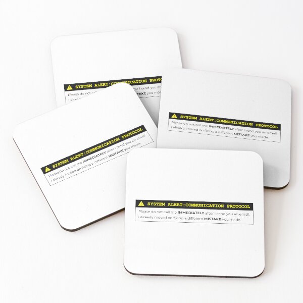 Item preview, Funny System Alert Do Not Call After Email Design designed and sold by VTineDesigns.
